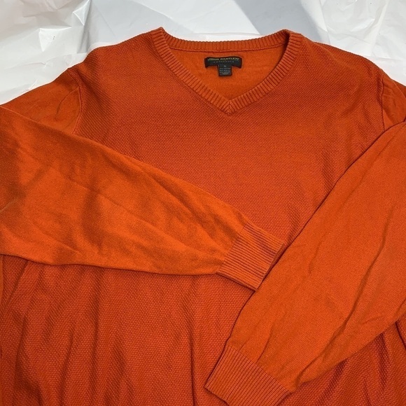 MEN’S John Bartlett Consensus Orange Crew Neck Sweatshirt Size XL - Picture 1 of 4